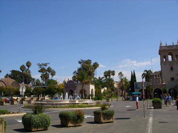Balboa courtyard