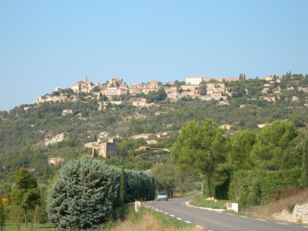 Vista de Gordes en la Provence