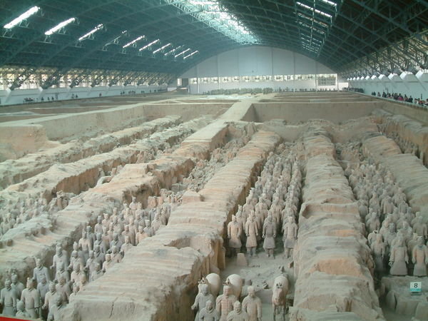 Terracotta Warriors near Xian - China