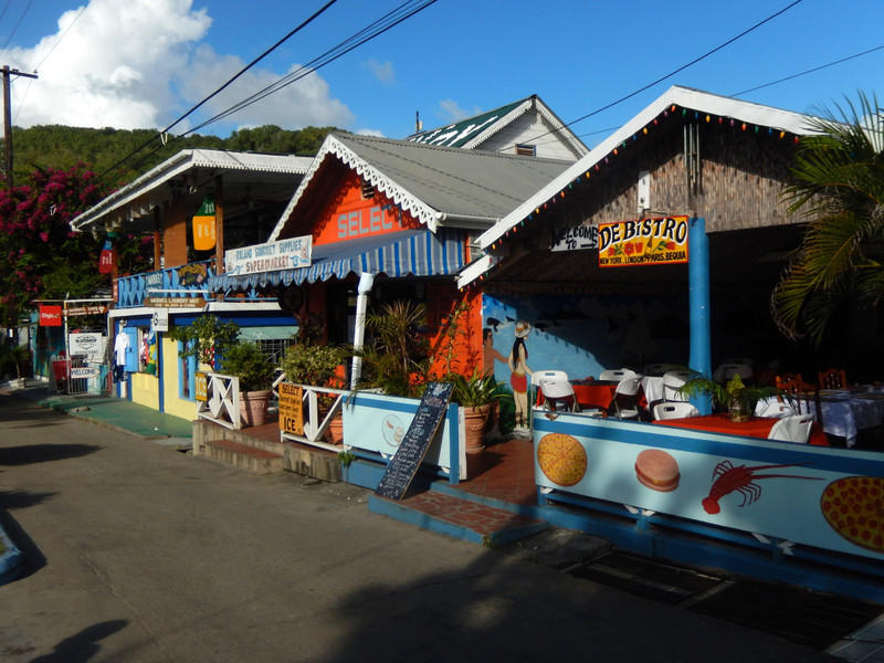 Group of shops on Bequia