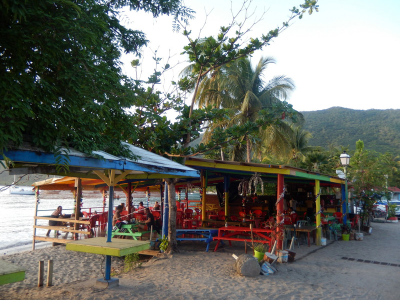Beach bar where we downed our rum punches