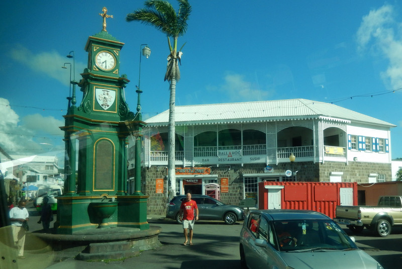 Clock Tower in 'The Circus', Basse-Terre