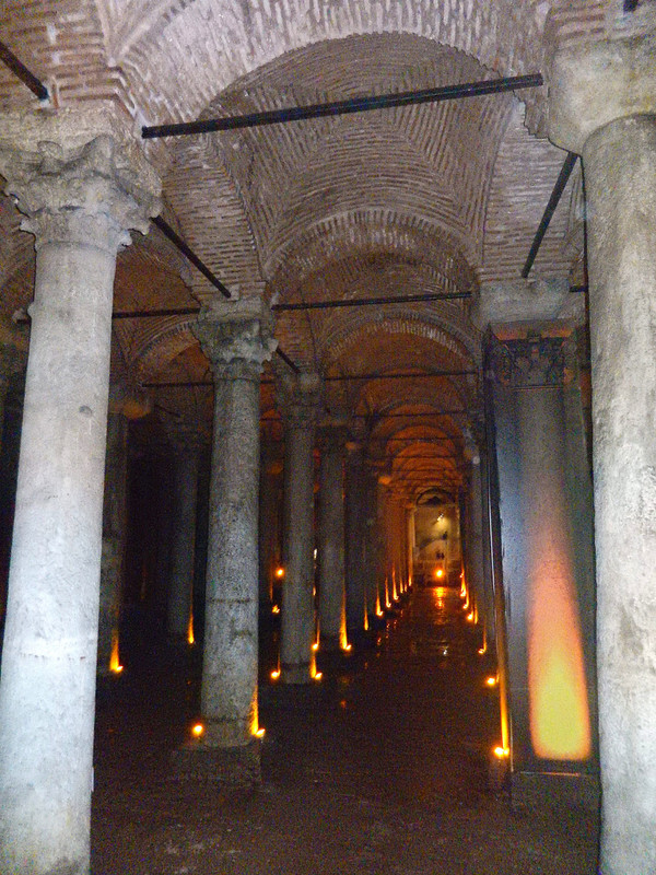 Pillars in the Basilica Cistern