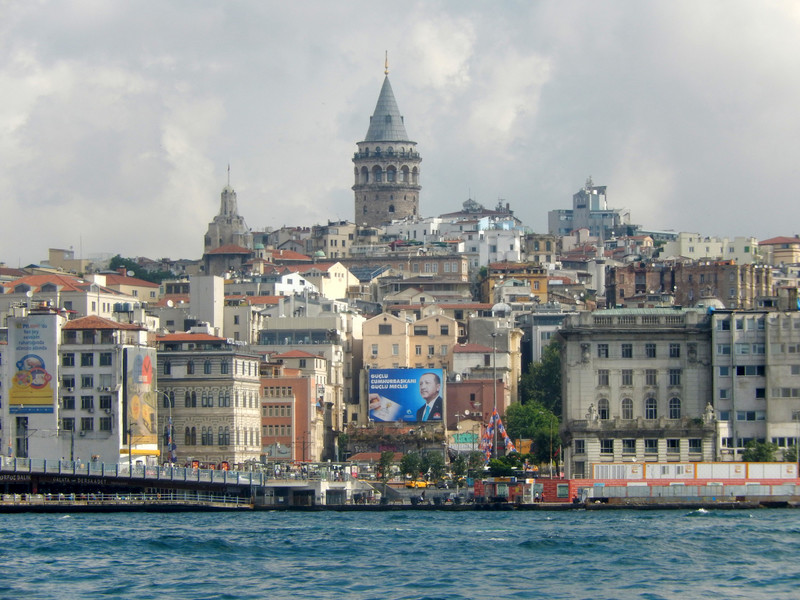 Beyoglu, with Galata Tower standing out