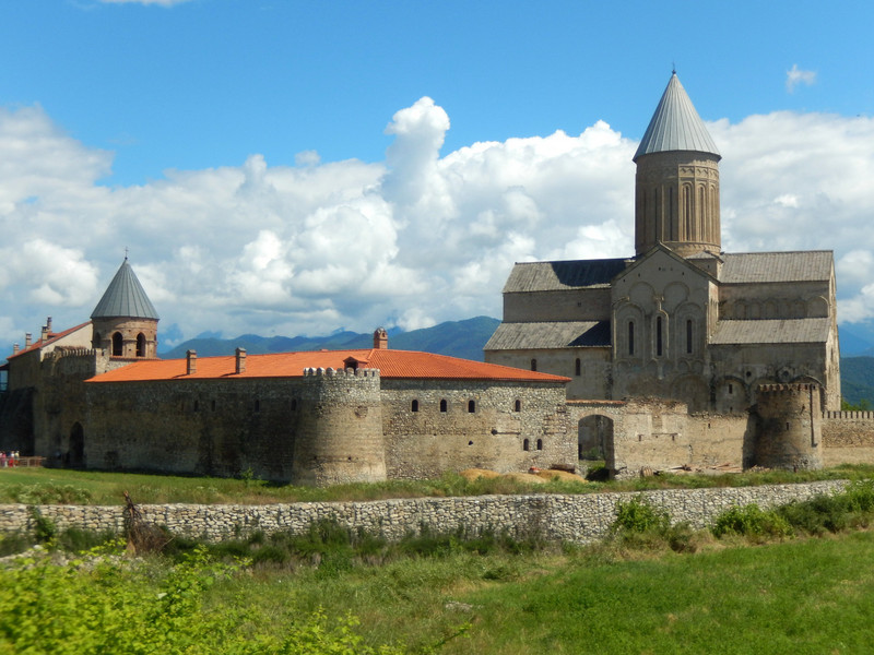 Wider view of Alaverdi Cathedral complex