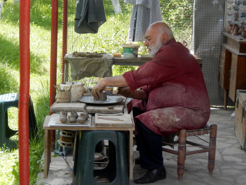 Georgian pottery master