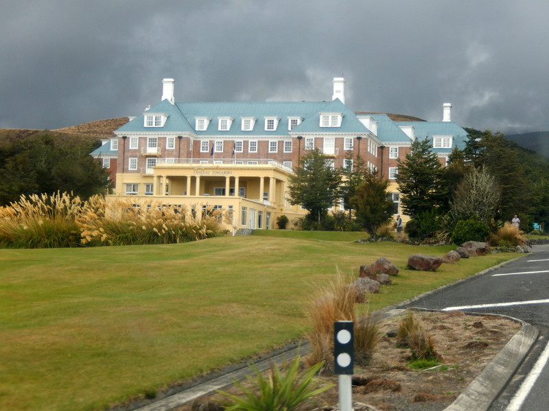 Chateau Tongaririo - where we didn't stay!