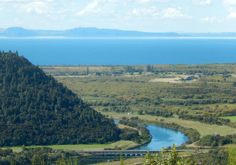 Looking towards Lake Taupo
