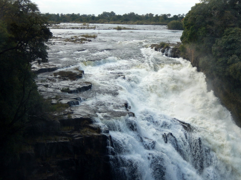 'The Devil's Cataract', to the left of the main falls