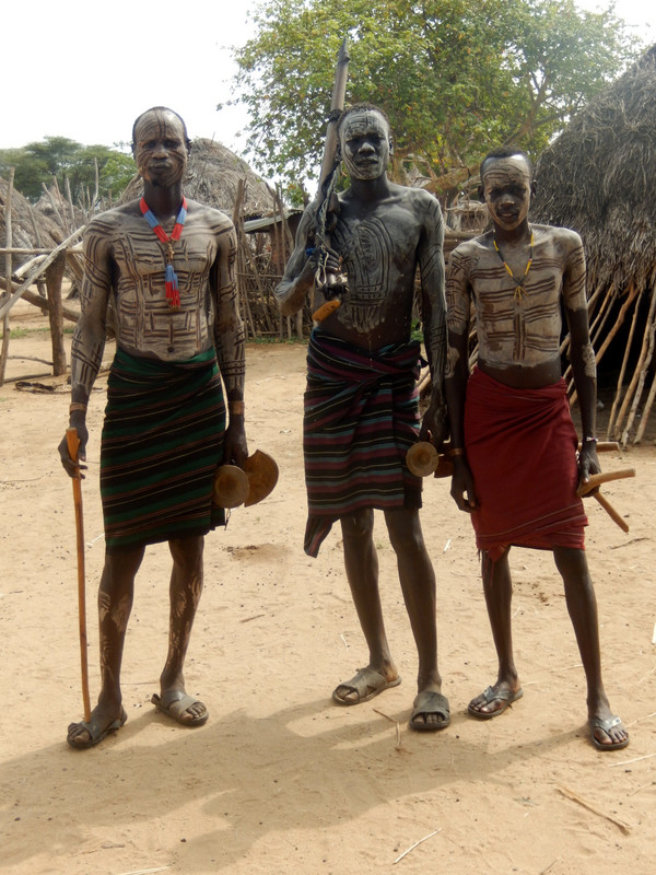 Three of the elder Karo menfolk