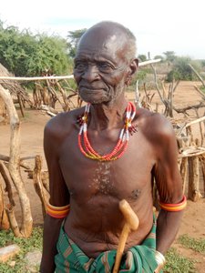 The Hamar village chief