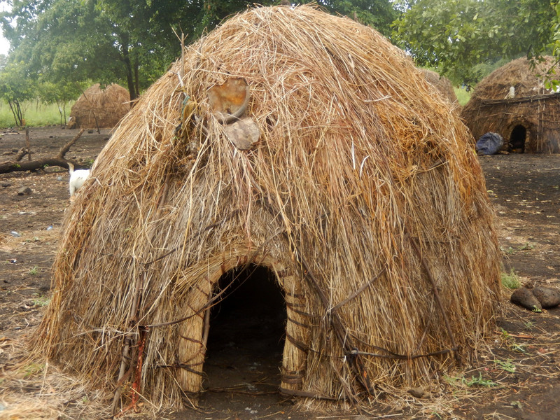 A typical Mursi hut