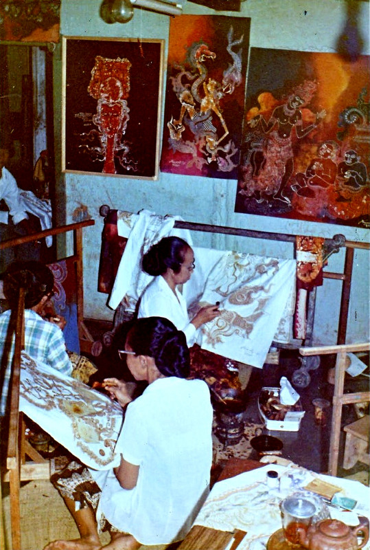 Batik Artists at Jogjakarta
