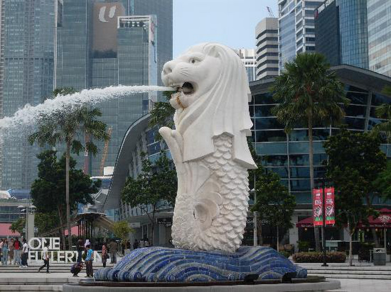 Merlion - official mascot of Singapore