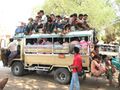 Crowded bus