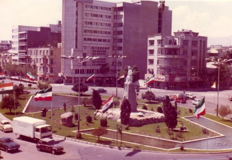 Ferdowsi Square in Tehran