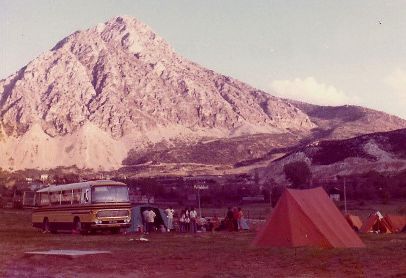 Campsite at Lake Egirdir