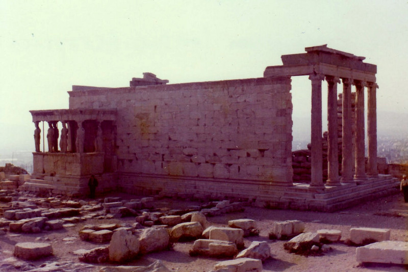 The Erechteum on the Acropolis site