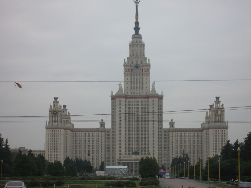 Typical Soviet 'Wedding Cake' building