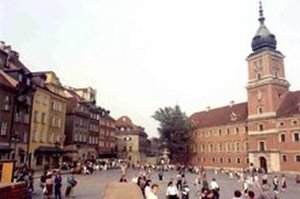 Castle Square in Old Warsaw