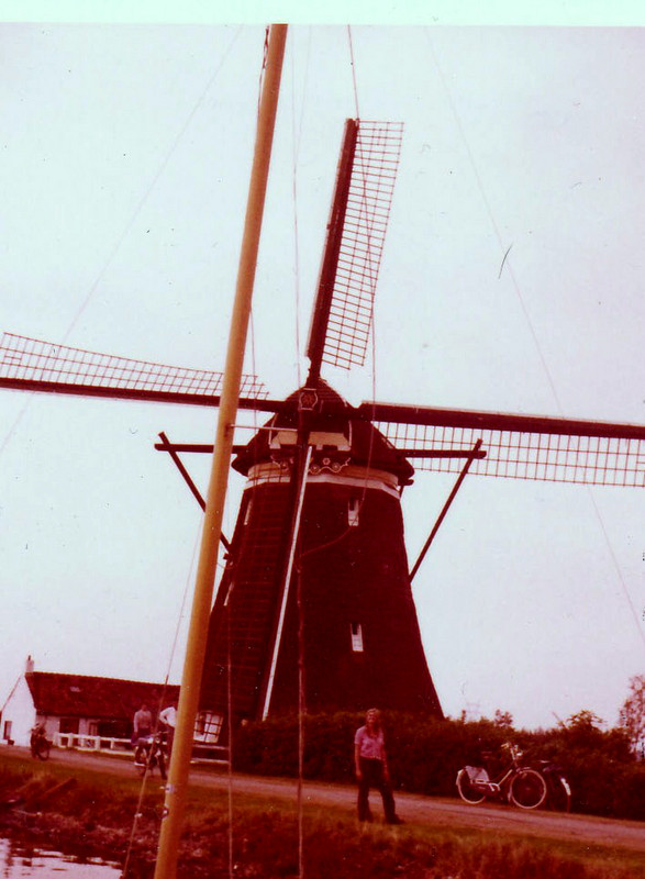 Typical Dutch Windmill