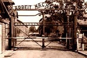 Entrance to Auschwitz Death Camp