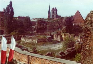 Medieval ruins at Torun