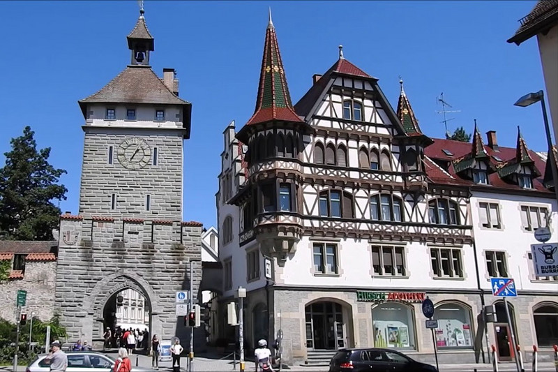 Buildings in Old Town Konstanz