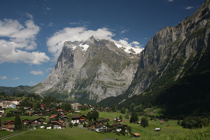 The Wetterhorn at Grindelwald
