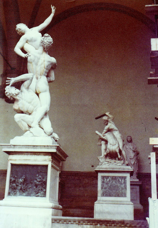 'Rape of the Sabines' in Florence