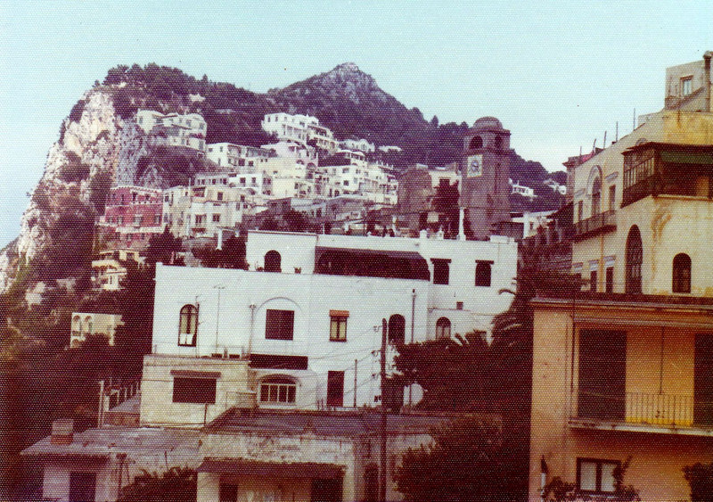 Villas above the Piazza at Capri