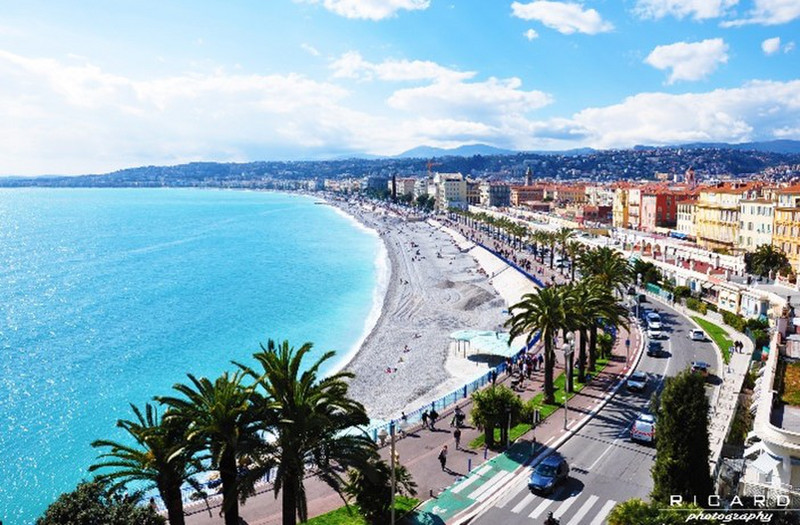Beachfront at Nice