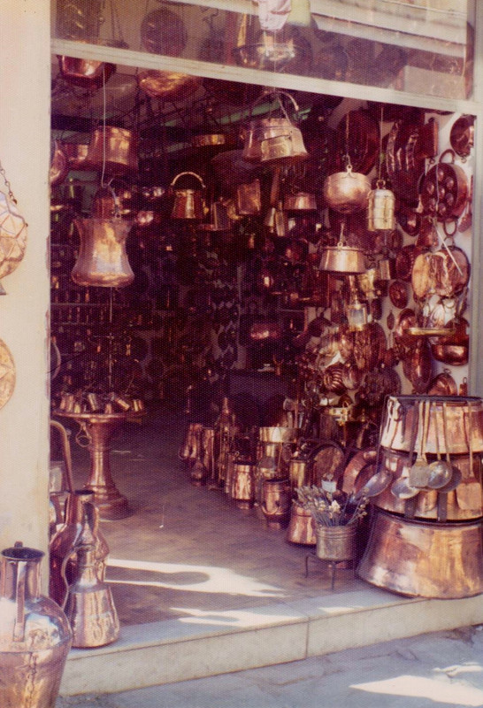Copper Bazaar in Athens