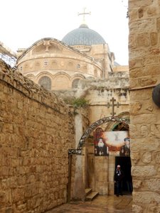 City walls in Old City Jerusalem