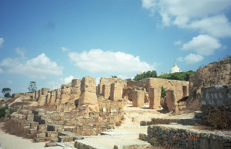 The ruins at Carthage