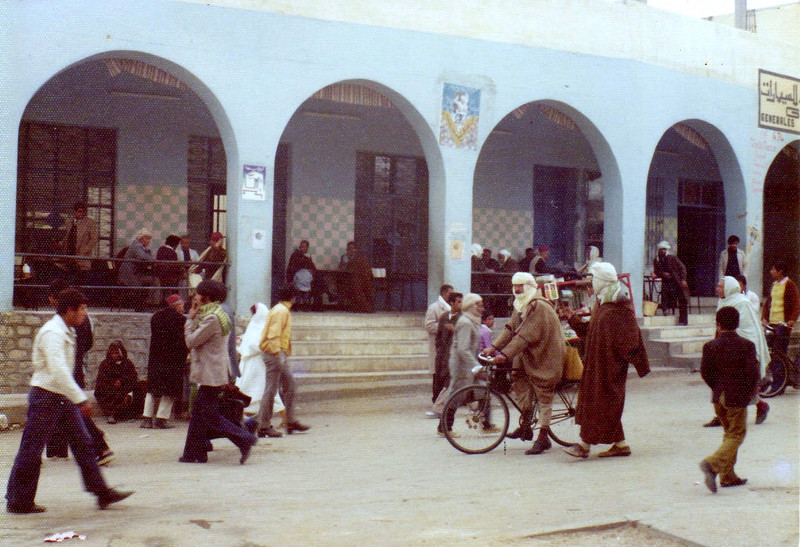 Town scene in Gafsa