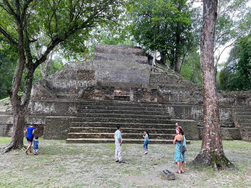Another Structure at Cahal Pech