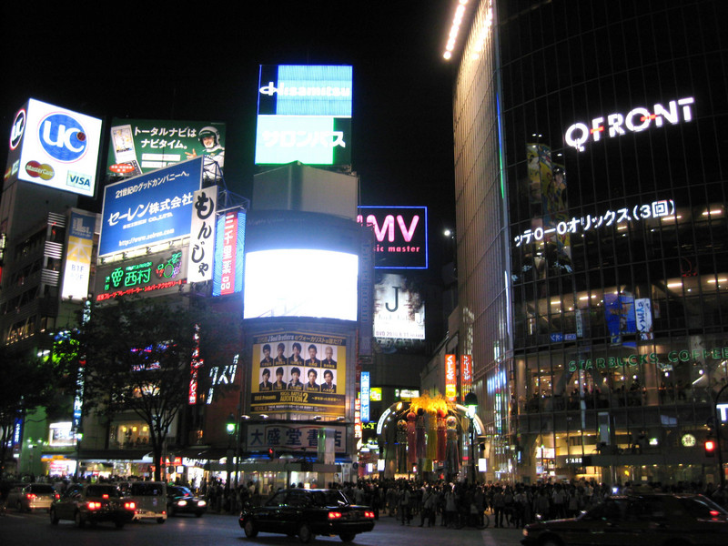 Bright lights and neon galore in Tokyo
