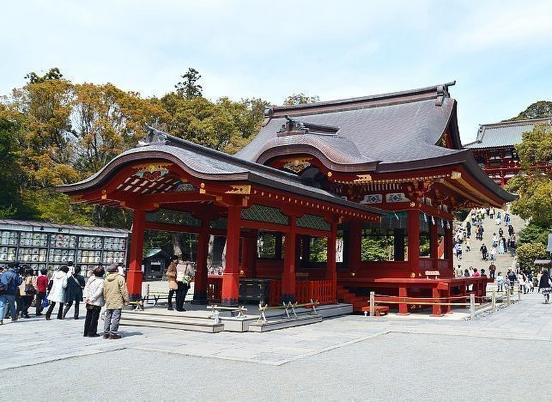 Tsurugaoka Shrine at Kamakura