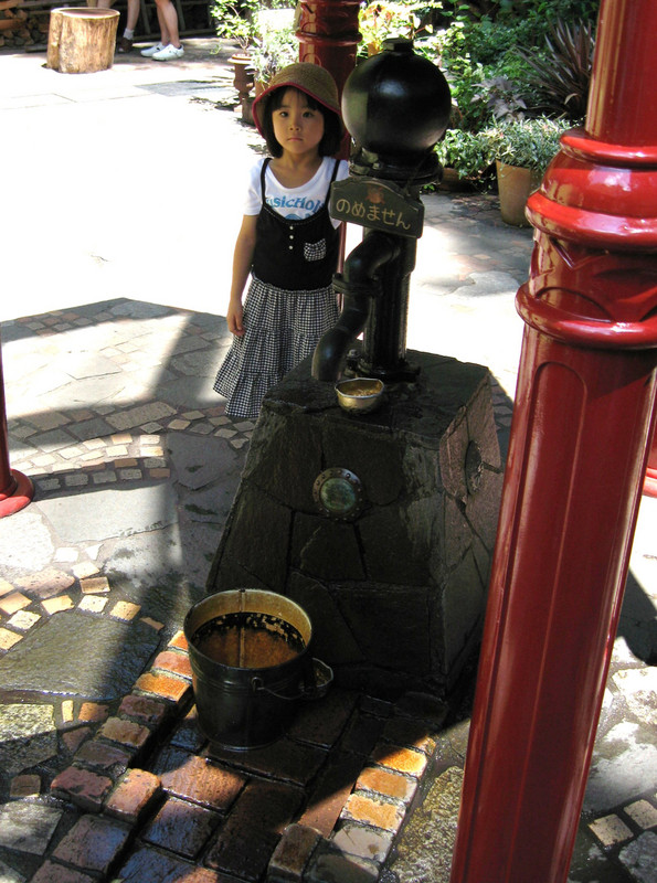 Young fan at the Ghibli Museum