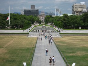 Peace Memorial Park at Hiroshima
