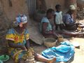 The Kabye potters at work