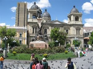 Cathedral in Plaza Murilla