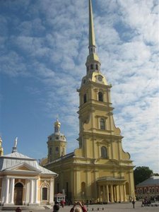 Cathedral at Peter and Paul Fortress