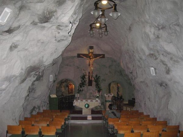 Underground Chapel below the citadel