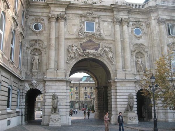 Archway at the Royal Palace