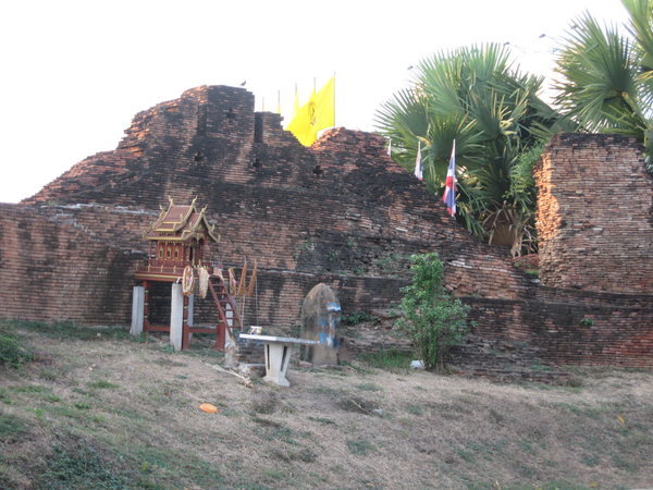 Old city walls of Chiang Mai