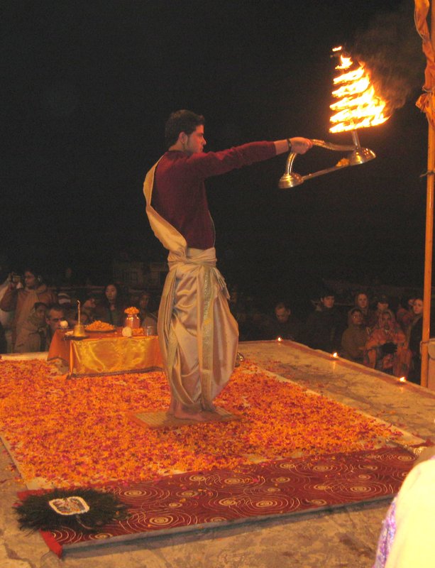 More moves at the 'aarti'