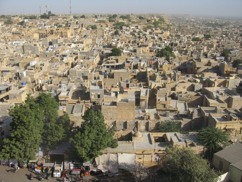 Panoramic view of the 'golden city'