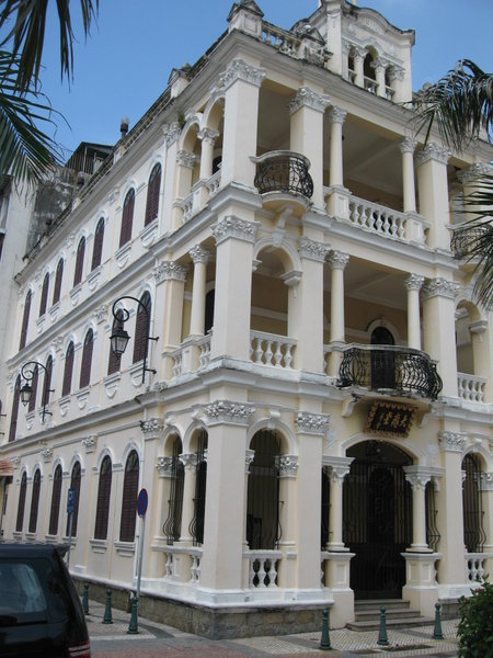 Colonial building in Macau
